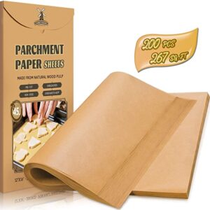 Unbleached Parchment Paper Baking Sheets