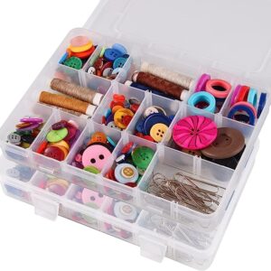 Grids Plastic Organizer Box with Dividers