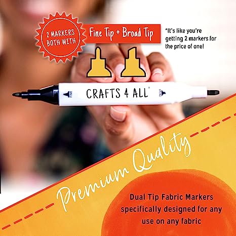 Crafts 4 All Fabric Markers for Clothes – gphcompany